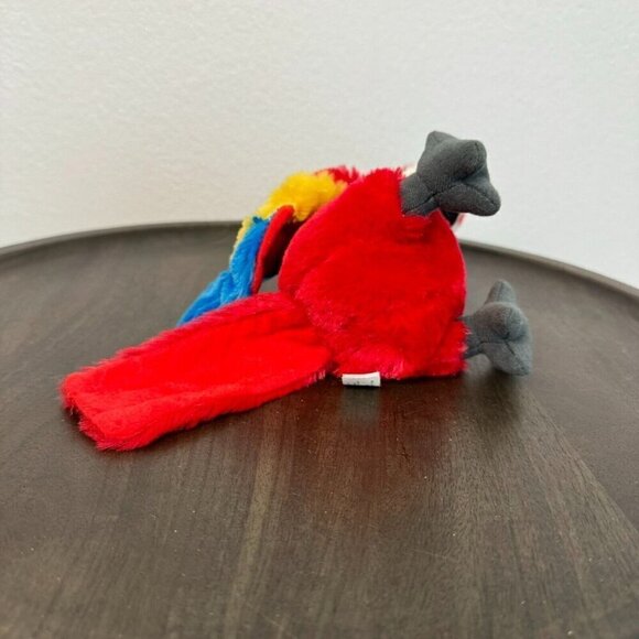 Wild Republic Cuddlekins Scarlett Macaw Plush Stuffed Parrot Bird Red Toy - Picture 7 of 10